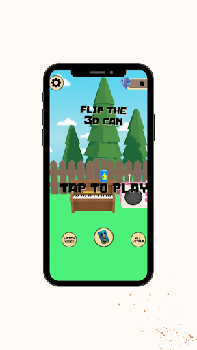 Android application king challenge-flip the bottle screenshort