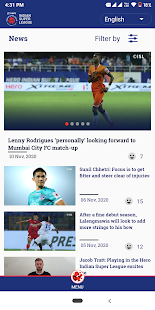 Indian Super League - Official App 8.15 APK screenshots 4