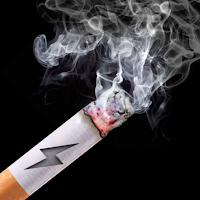 Курение сигарет : Индикатор заряда батареи виджет
