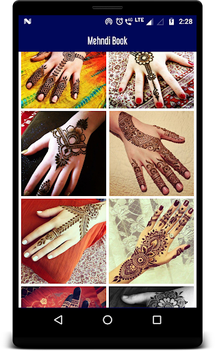 Android application Mehndi Design Book 2022 screenshort