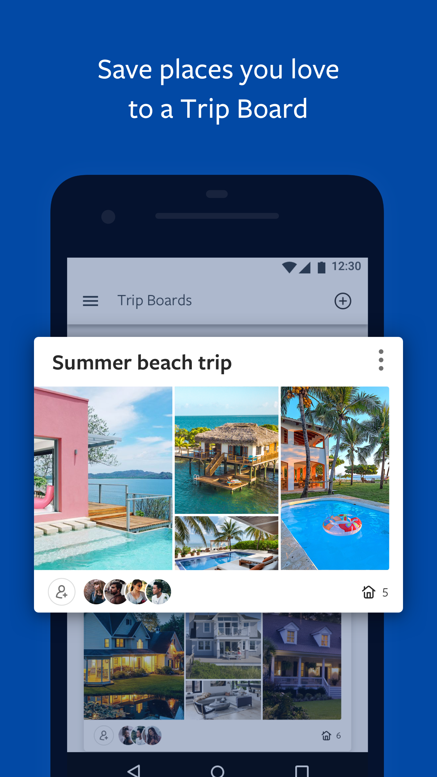 Android application HomeAway Vacation Rentals screenshort