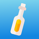Bottled - Send Messages, Chat & Meet Friends icon