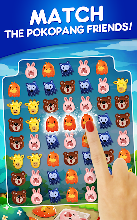 Game screenshot Pokopoko: Bunny Match 3 Puzzle mod apk