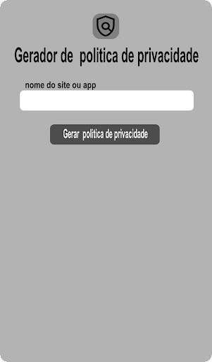 Criar politica de privacidade Screen 2