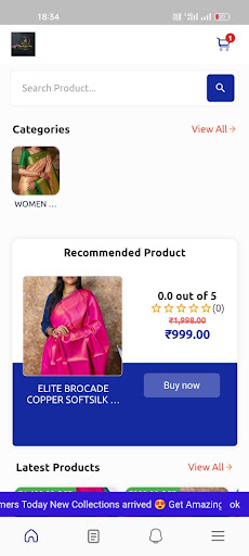 Android application Sree Sundar Tex screenshort