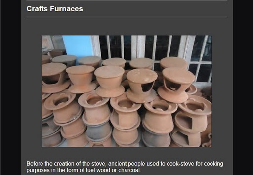 various kinds of clay crafts