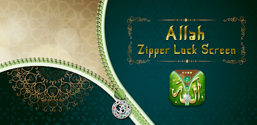Allah Zipper Lock Screen HD
