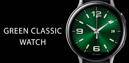 Green Classic FC Watch Face