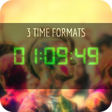 Happy Holi Clock icon