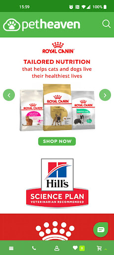 Android application Pet Heaven App screenshort