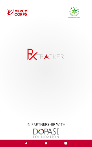 Android application RxTracker screenshort