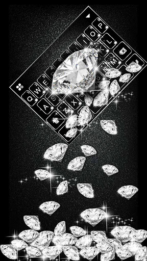 Android application Diamond Live Gravity Keyboard screenshort