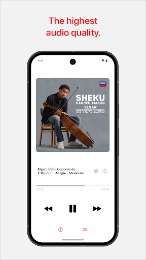 Screenshot of Apple Music Classical