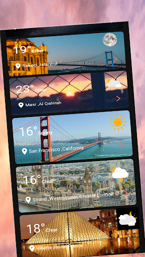 Weather - live & forecasts Screen 3