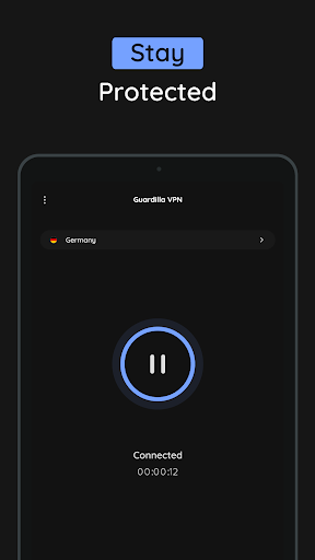 Screenshot of Guardilla VPN: Secure Fast VPN