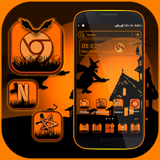 Halloween Dark Night Theme 4.1 Icon