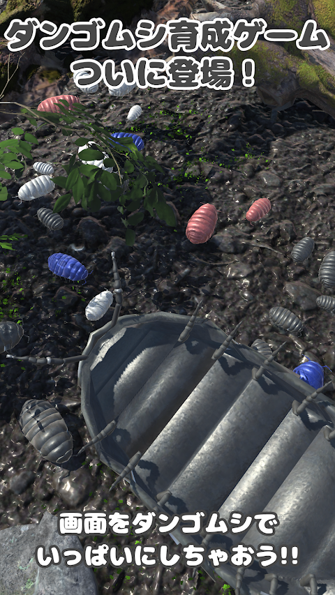 ダンゴムシといっしょ - 癒し系放置育成ゲームのおすすめ画像1