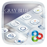Gray Blue GO Launcher Theme icon