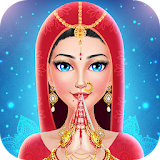 Indian Girl Makeup And Dressup : Wedding Makeover icon