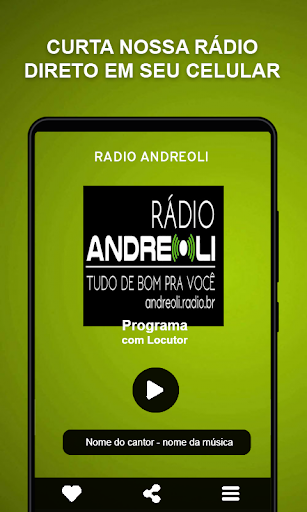 Android application Rádio Andreoli screenshort