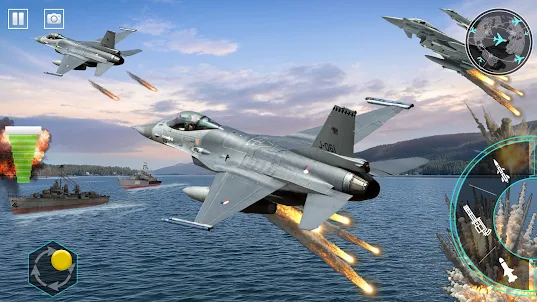 Modern Fighter Jet Combat Game