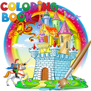 Princess Coloring Book app icon