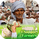 Cover Image of ดาวน์โหลด Farmers Photo Frame - I Support Farmers Frame 1.0.0 APK