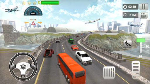 Mountain Bus Racing 3D Screen 2