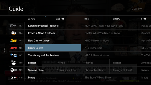 Screenshot of nexTV by HCC