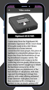 Nighthawk M5 5G WiFi Guide