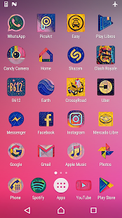 Bohemian - Captura de pantalla del paquet d'icones