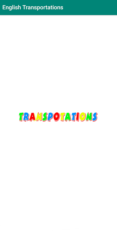 English Transportations - 1.0 - (Android)