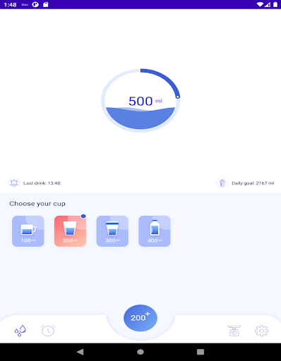 Water Reminder - Health Screen 3