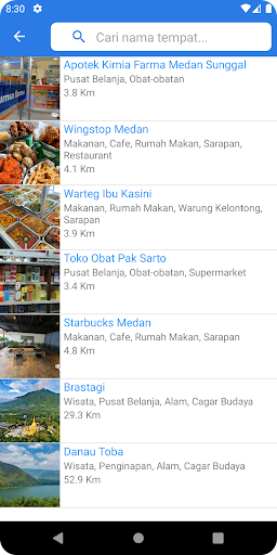 Aplikasi Peta Kota Sumut