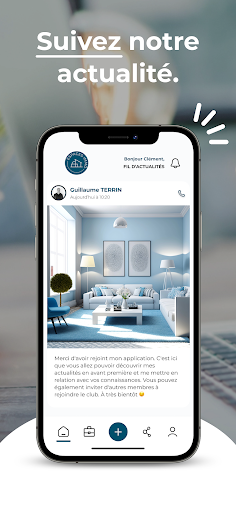 Android application ESPACES IMMO screenshort