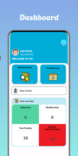 CIC-Credit Intelligent Control Screen 3