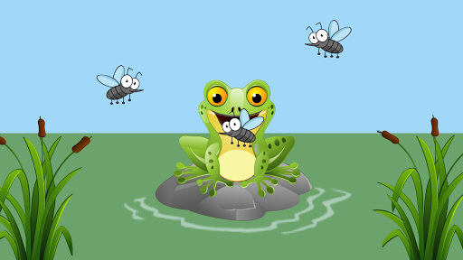 Frog reaction to sound. cochlear implantation