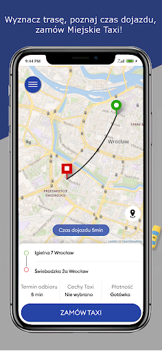 Miejskie Taxi Wrocław Screen 3