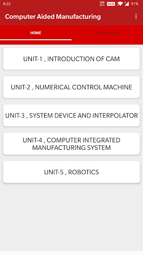 Android application Computer Aided Manufacturing screenshort