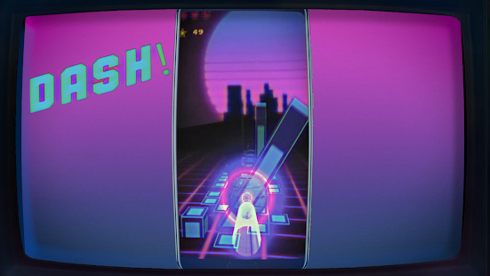 Mesh Dash: The Endless Bounce Screenshot