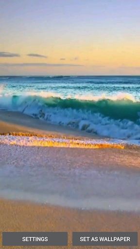Beach Video Live Wallpaper Screen 2