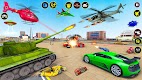 screenshot of Helicopter Robot Car Game 3d