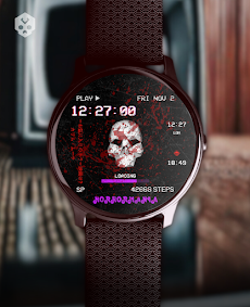 Low Poly Horror VHS Watch Faceのおすすめ画像3