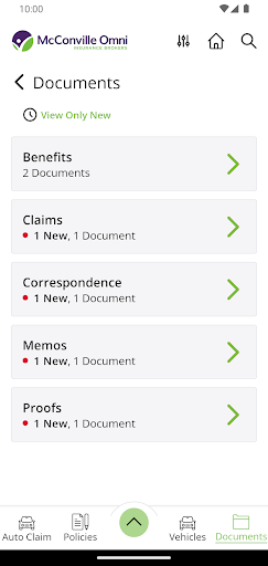 McConville Omni Mobile App Screen 3