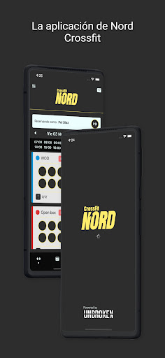 Android application NordCrossfit+ screenshort