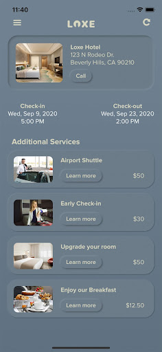 Loxe - Hotel Mobile Keys Screen 3
