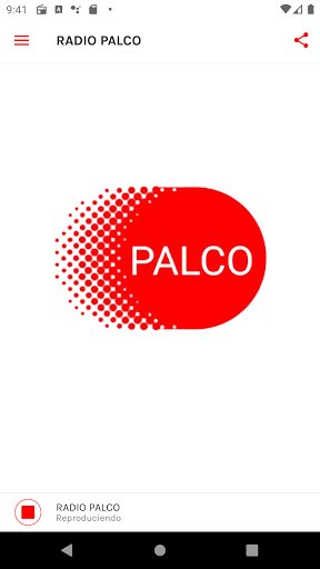 Android application Radio Palco Online screenshort