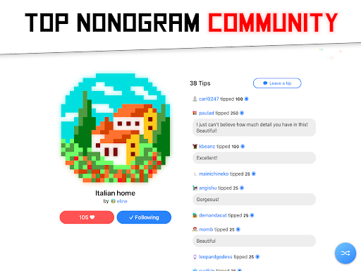 Falcross Infinite Nonograms 16