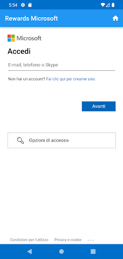 Android application Microwards screenshort