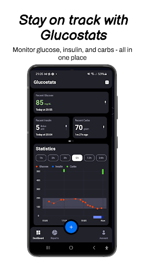 Glucostats Screenshot 3 - AppWisp.com
